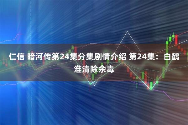 仁信 暗河传第24集分集剧情介绍 第24集：白鹤淮清除余毒