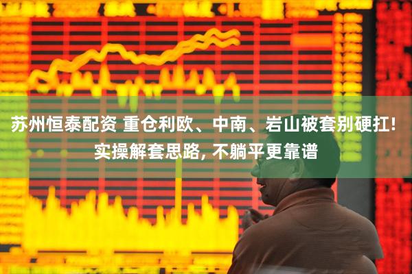 苏州恒泰配资 重仓利欧、中南、岩山被套别硬扛! 实操解套思路, 不躺平更靠谱