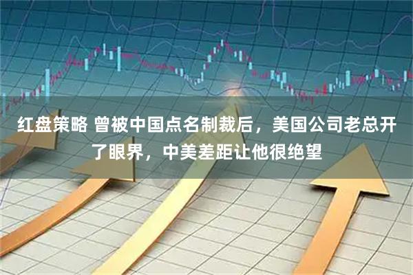 红盘策略 曾被中国点名制裁后，美国公司老总开了眼界，中美差距让他很绝望