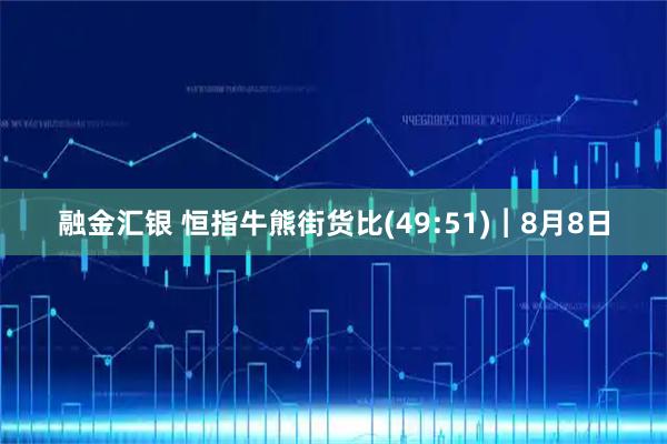 融金汇银 恒指牛熊街货比(49:51)︱8月8日